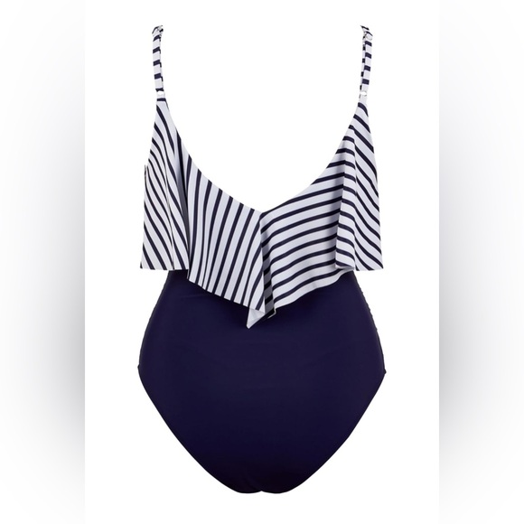 Slimming Ruffle Swimsuit - Picture 3 of 6